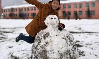 呼伦贝尔4月大雪纷飞
